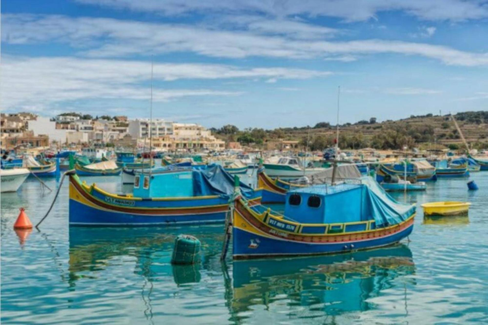Authentic Gf Apartment With Terrace At The 3 Cities Marina Cospicua Екстериор снимка